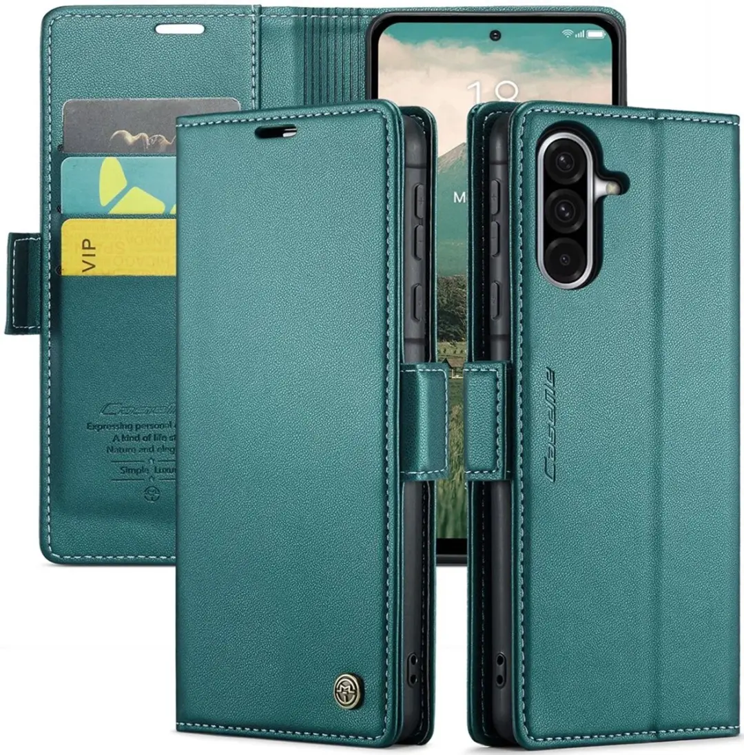 Caseme Litchi Texture Book Wallet Hoesje