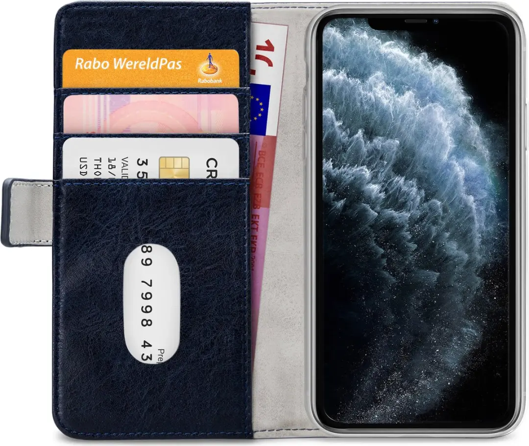 Mobilize Elite Gelly Wallet iPhone 11 Pro Max - Blauw MOB-EGWBCBL-IPHXI65