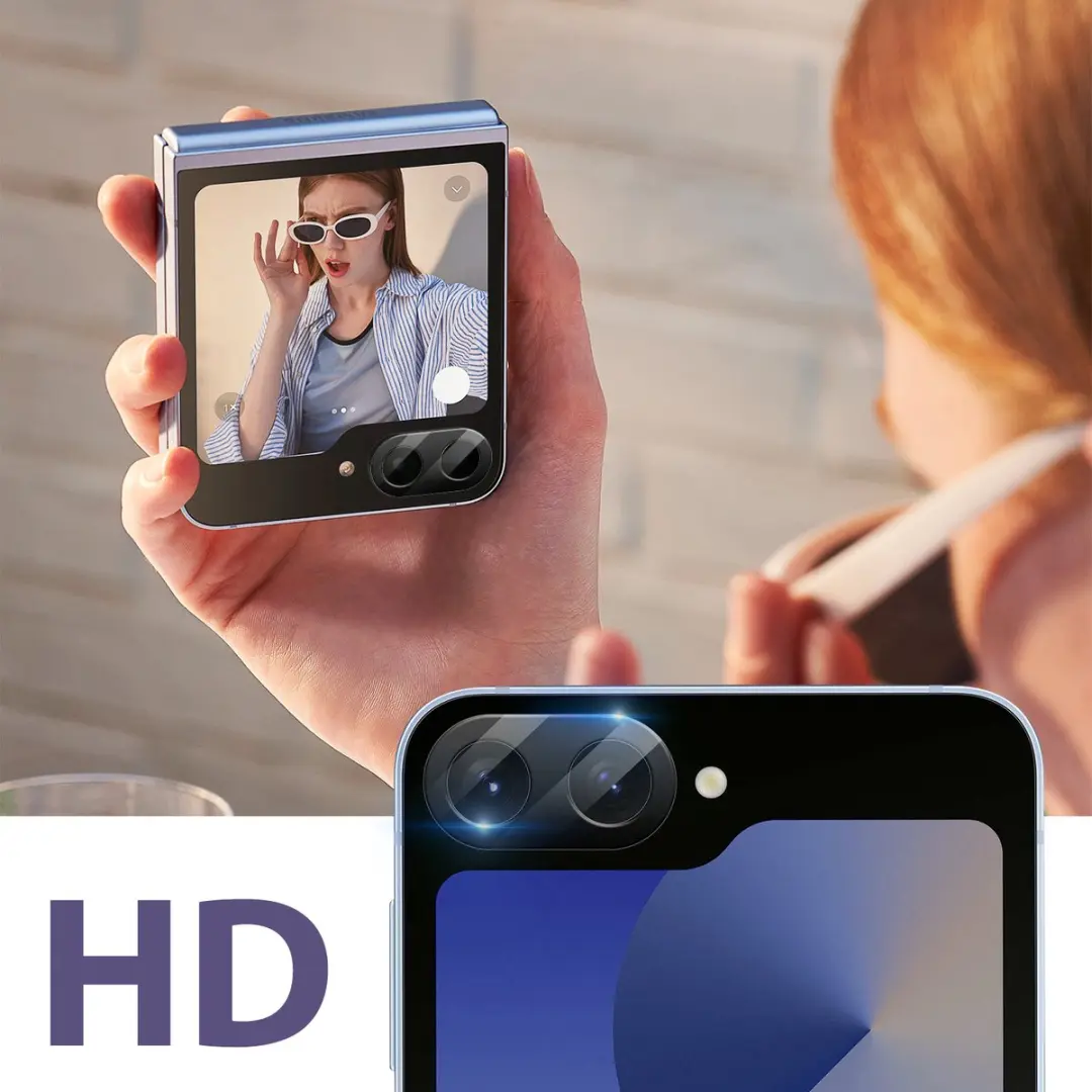 Imak Beschermfolie Zwart - Samsung Galaxy Z Flip 6 SKAM-IMK-F741