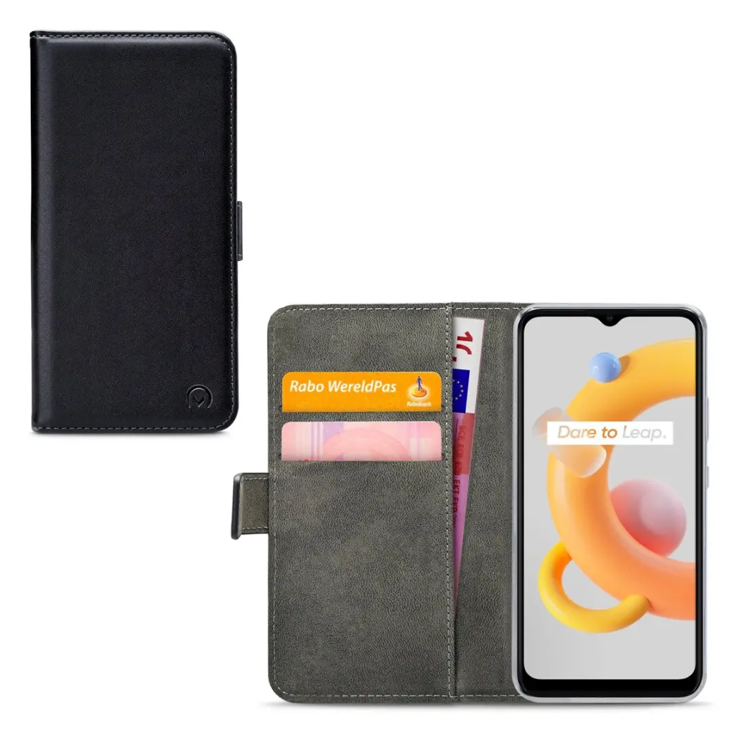 Mobilize Classic Gelly Wallet Bookcase Realme C11 2021 - Zwart