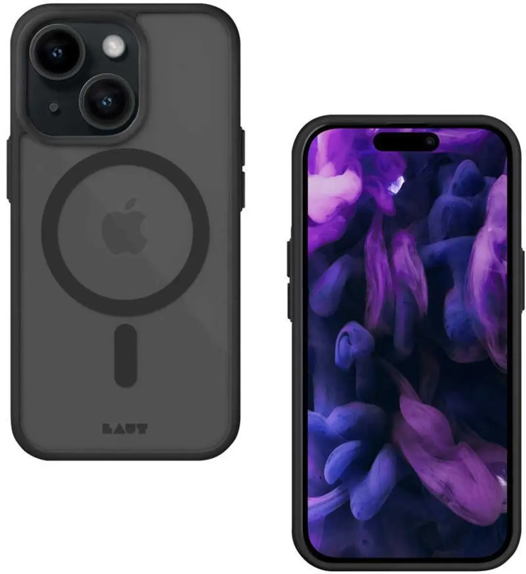 Laut HUEX PROTECT Hoesje iPhone 15 - Zwart - L_IP23A_HPT_BK - afbeelding 6 van 6