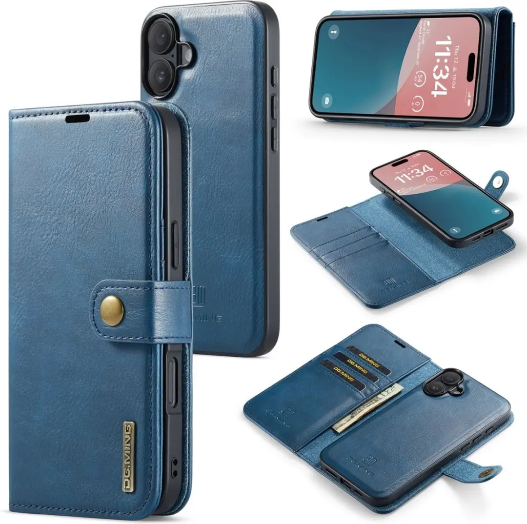 DG.MING iPhone 16 Hoesje Blauw