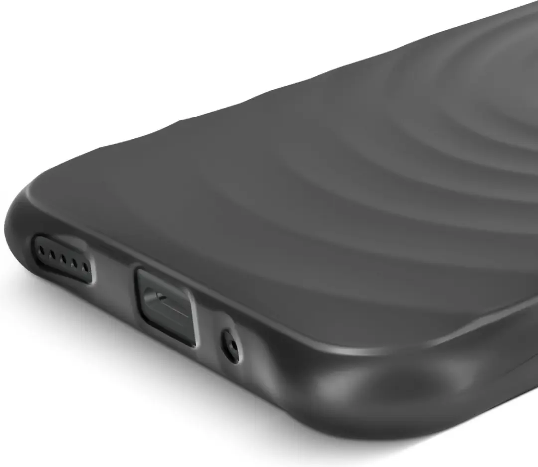 Imak Siliconenhoesje Xiaomi Poco C75 - Zwart