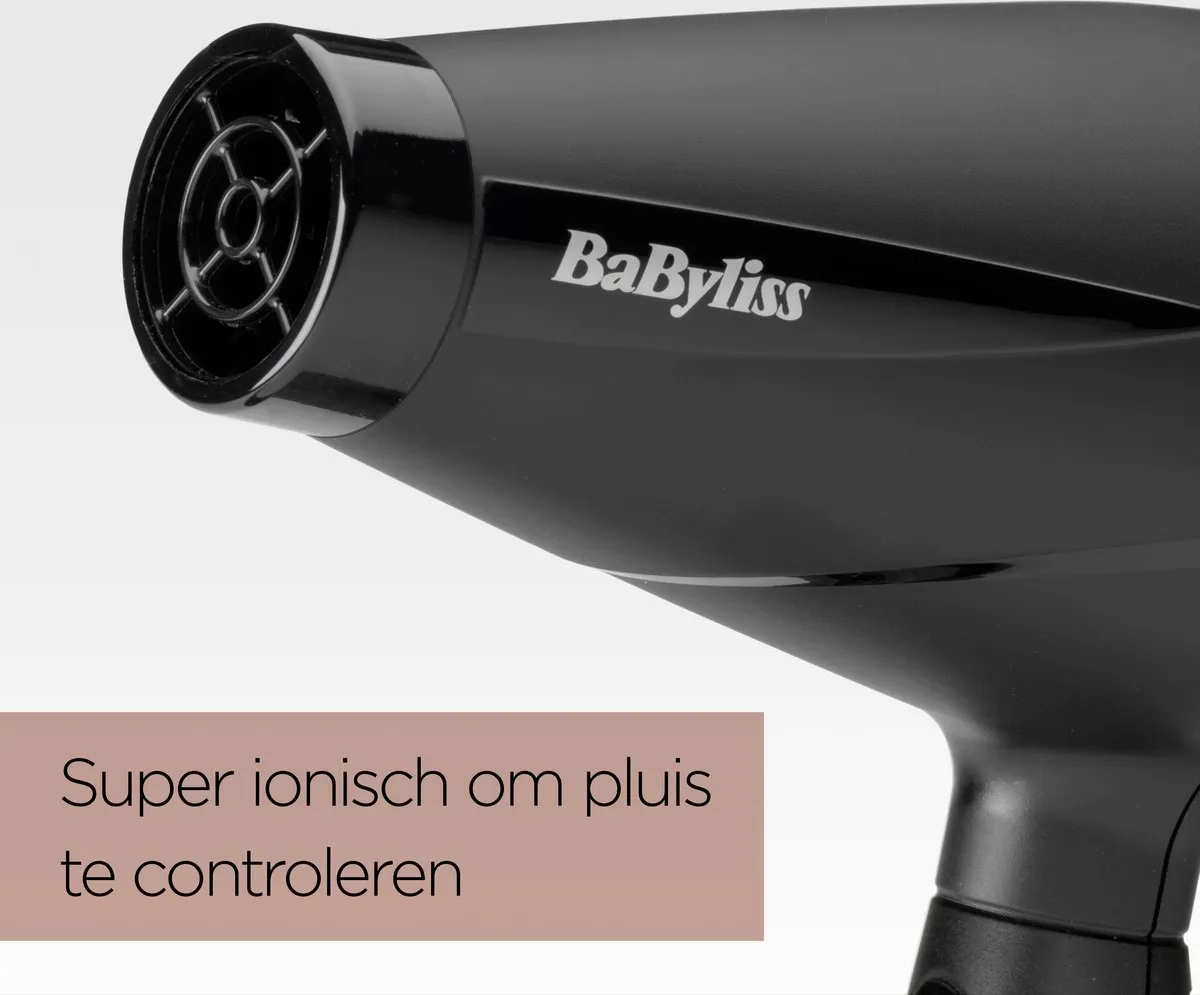 BaByliss Style Pro 2100 Föhn 6710DE - 2100W - Zwart