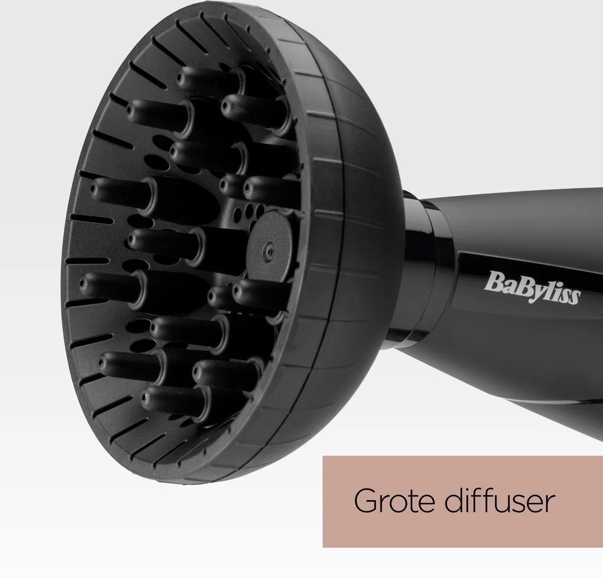 BaByliss Style Pro 2100 Föhn 6710DE - 2100W - Zwart - afbeelding 6 van 6