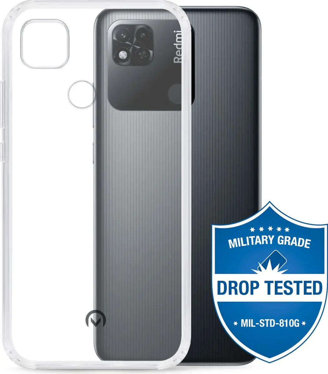 Mobilize Naked Protection MOB-NPCC-REDMI10A4G Hoesje - Xiaomi Redmi 10A - Transparant