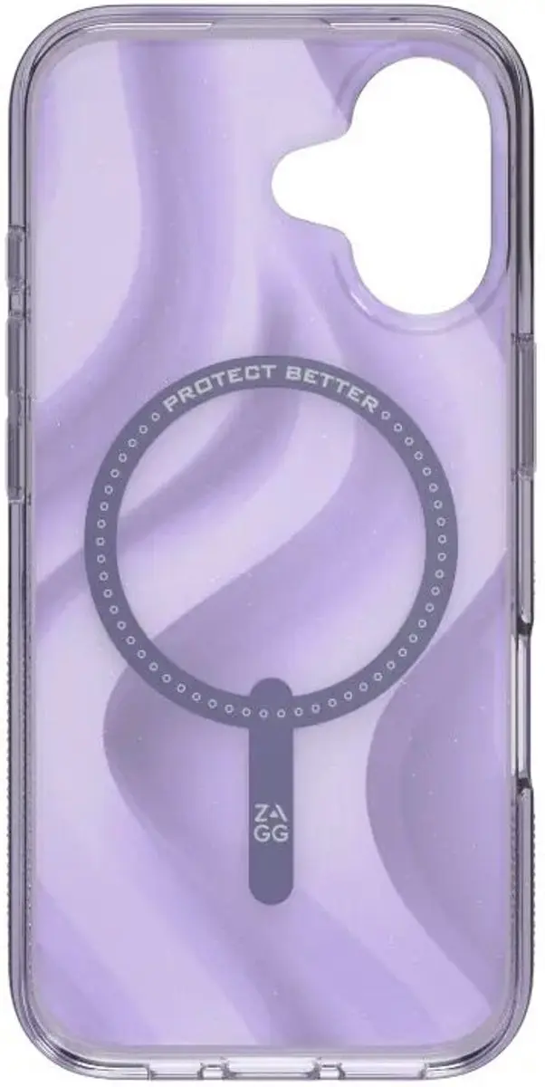 ZAGG Milan Snap Hoesje iPhone 17 - Paars Glitter - 702318996