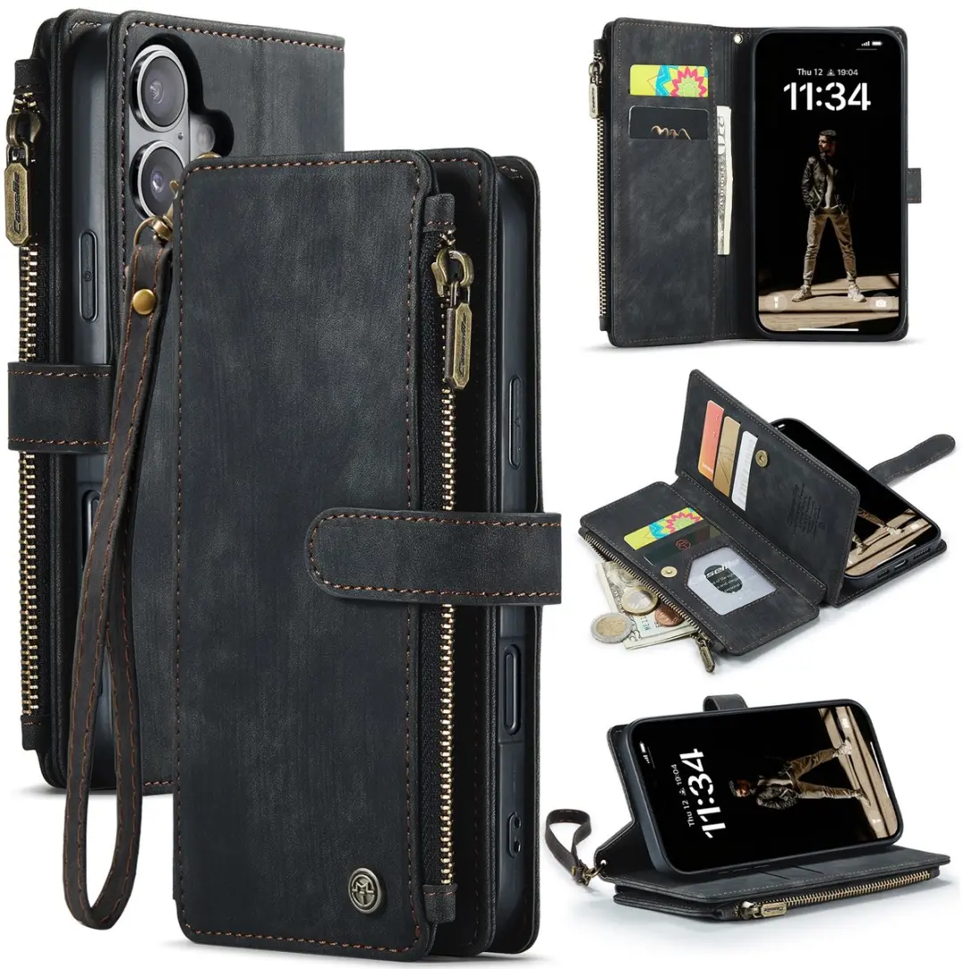 CaseMe C30 Book Case iPhone 17 Hoesje
