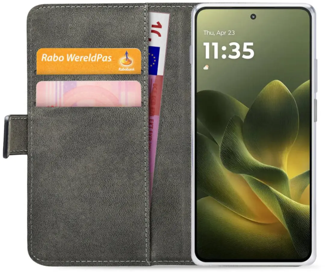 Mobilize Classic Gelly Wallet Book Case Motorola Edge 70 Pro - 2 Pasjes - Zwart