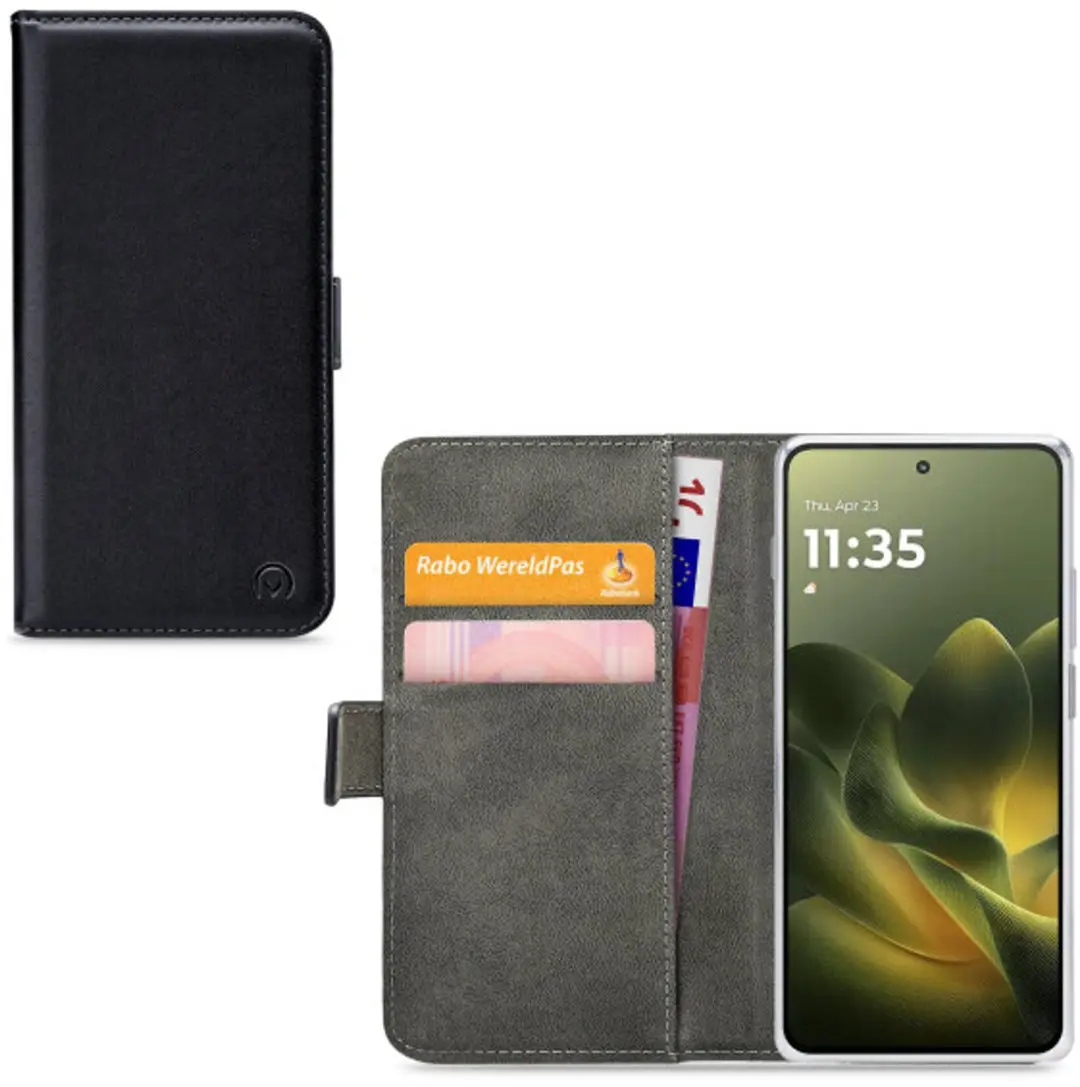 Mobilize Classic Gelly Wallet Book Case Motorola Edge 70 Pro - 2 Pasjes - Zwart