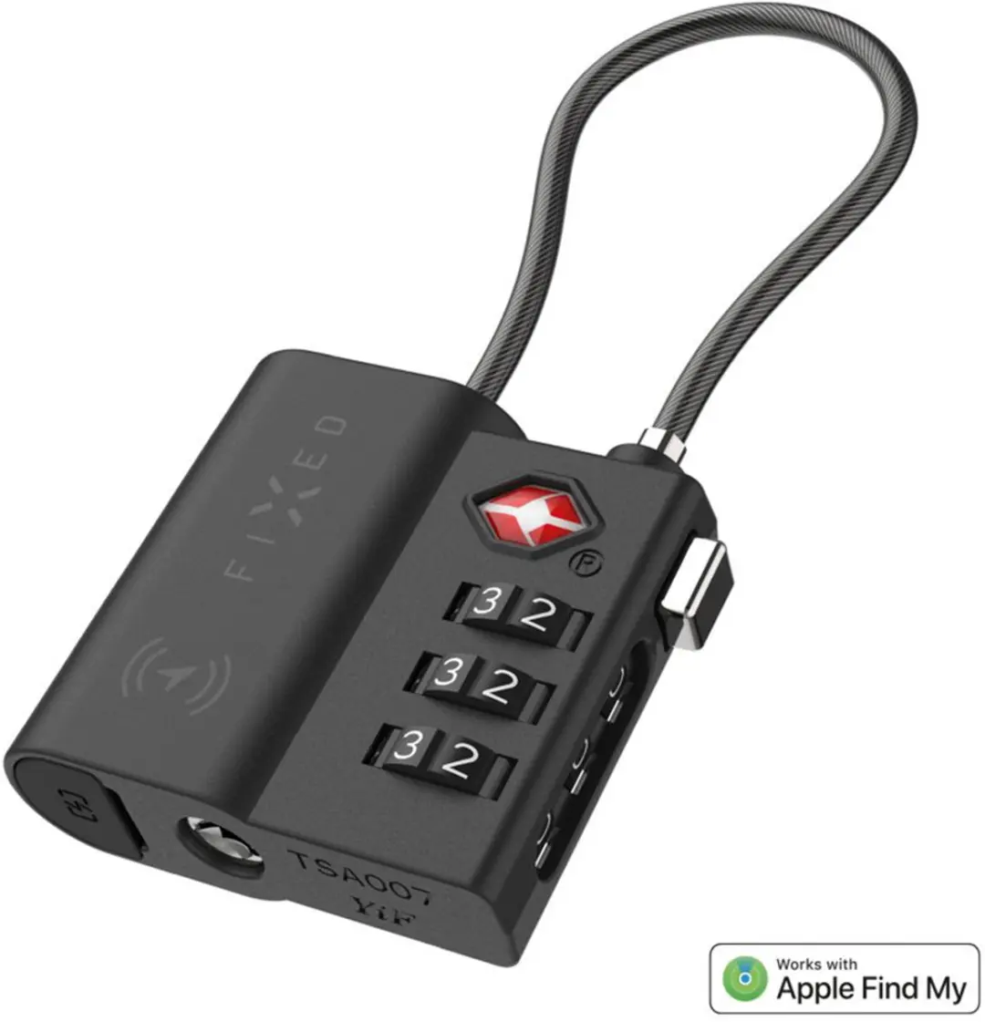 Fixed Tag Lock FIXTAG-LC-BK TSA Reisslot - Zwart