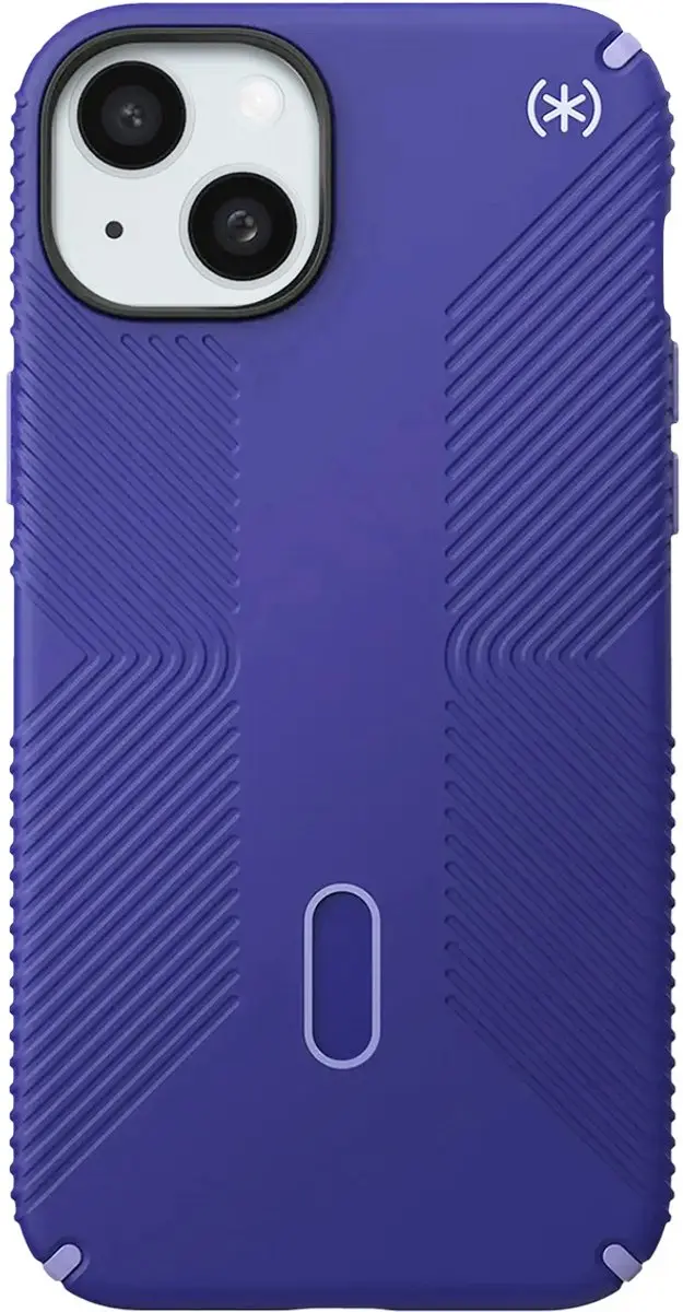 Speck Presidio2 Grip Click-Lock iPhone 15/14 Plus Hoesje - Blauw