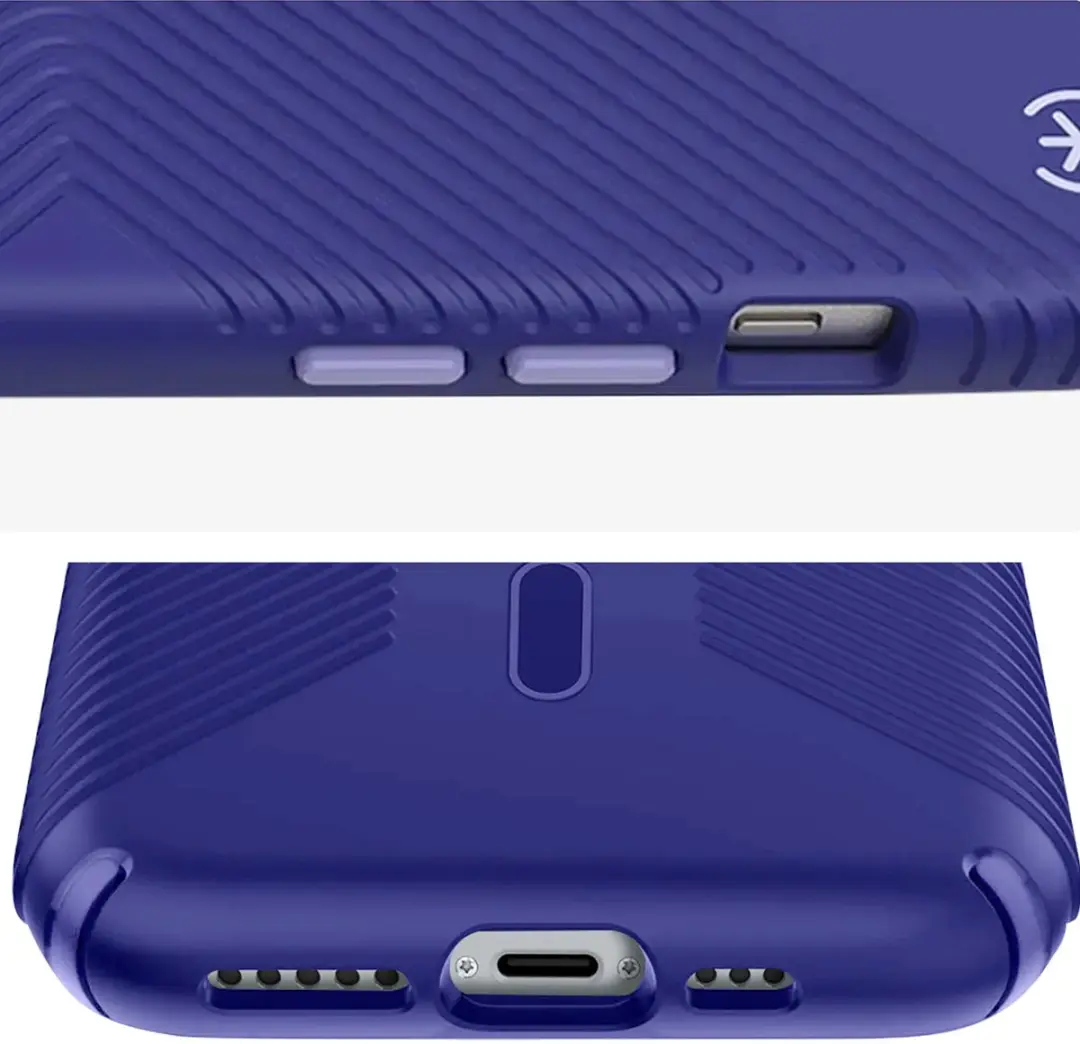 Speck Presidio2 Grip Click-Lock iPhone 15/14 Plus Hoesje - Blauw