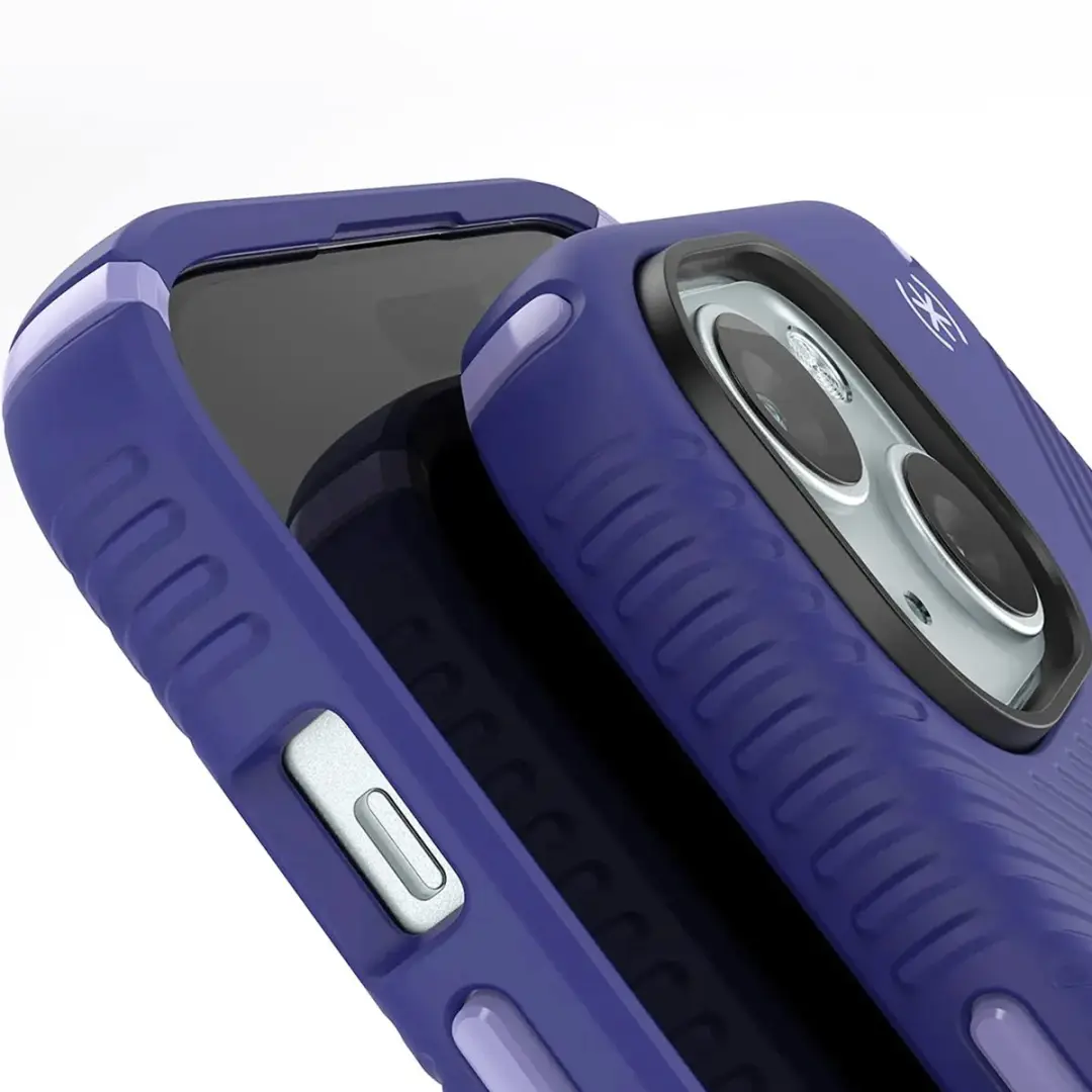 Speck Presidio2 Grip Click-Lock iPhone 15/14 Plus Hoesje - Blauw