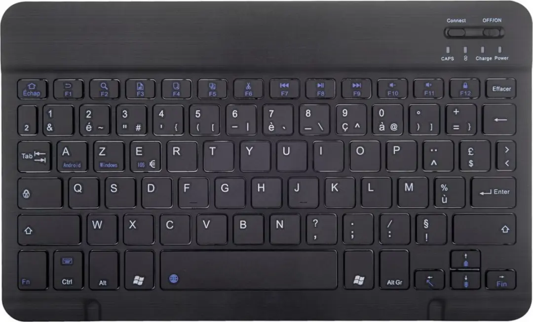 Just in Case Tablet Hoes AZERTY Bluetooth Keyboard Case - iPad 10/11 10.9" - Zwart