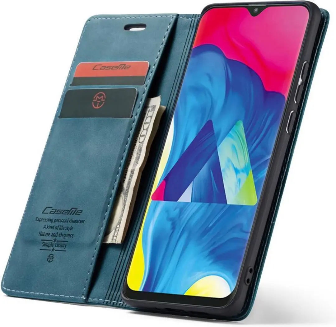 Caseme Book Case Samsung Galaxy A10 - Blauw