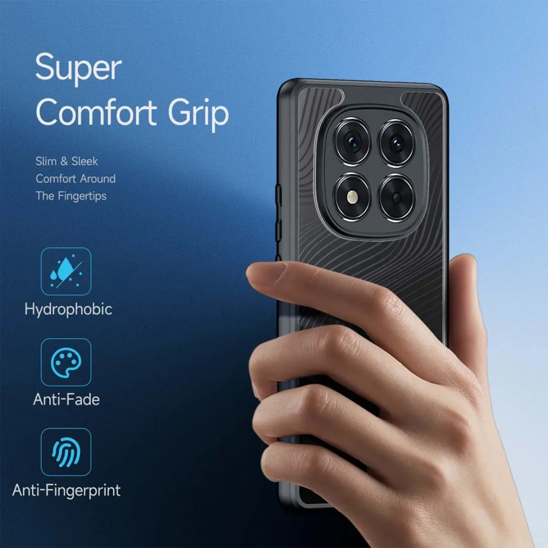 Dux Ducis Aimo Series Hoesje Xiaomi Redmi Note 14 Pro 5G - Zwart