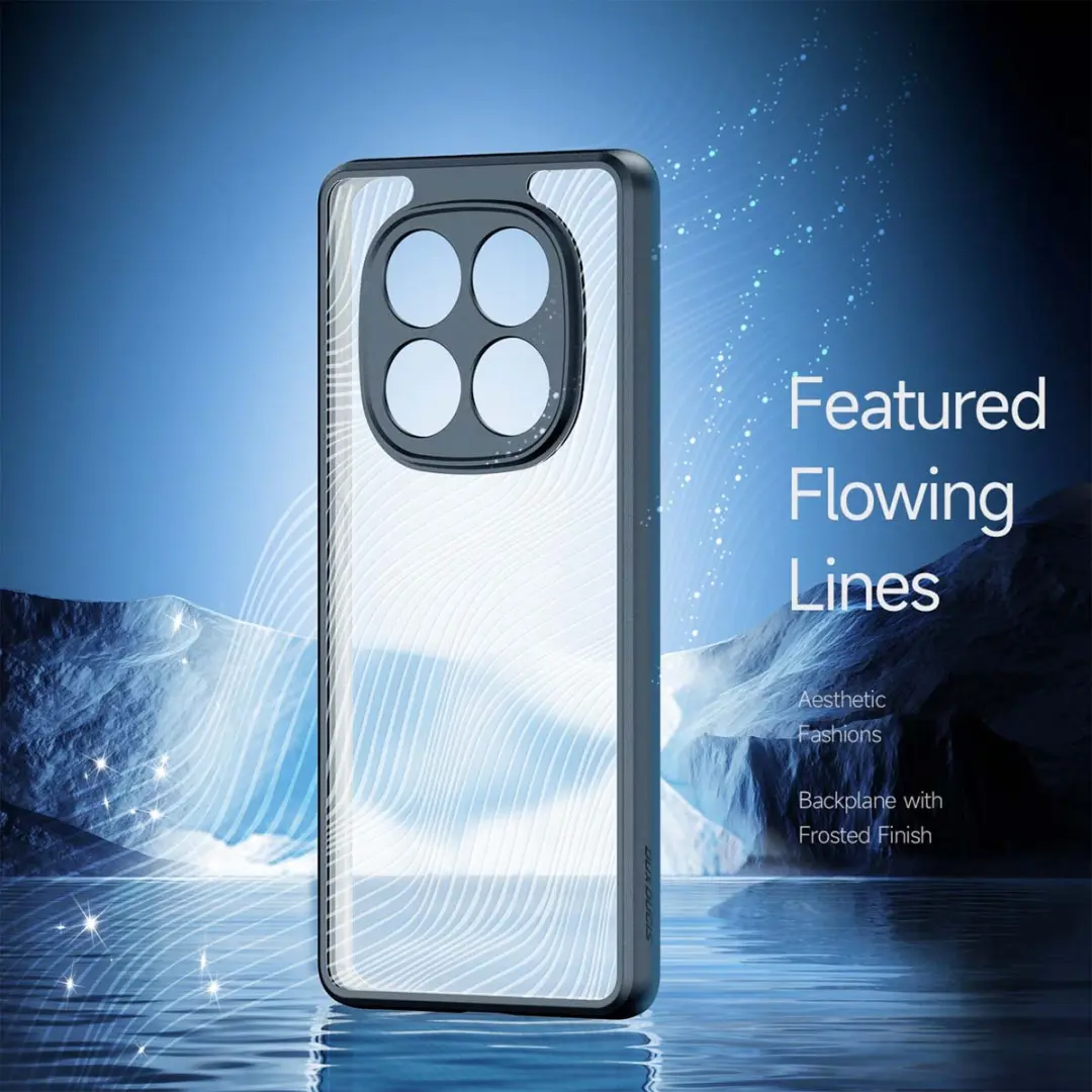 Dux Ducis Aimo Series Hoesje Xiaomi Redmi Note 14 Pro 5G - Zwart