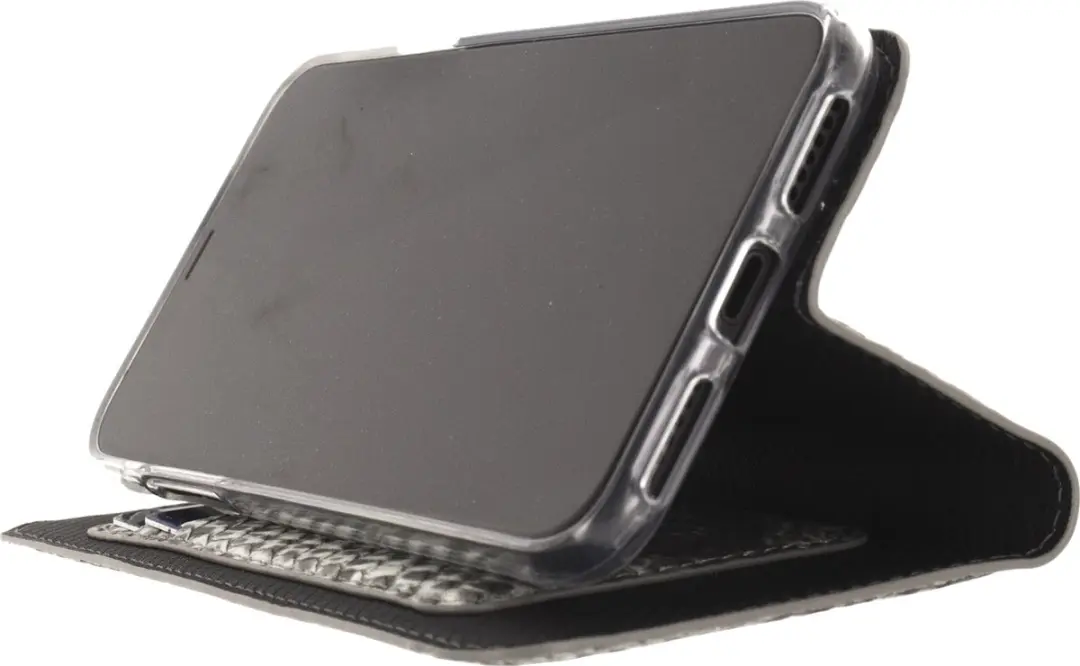 Mobilize Premium Gelly Bookcase iPhone X - Pasjeshouder - Zwart