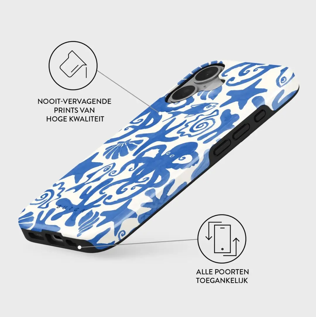 Burga Tough Backcover iPhone 16 MagSafe - Nera