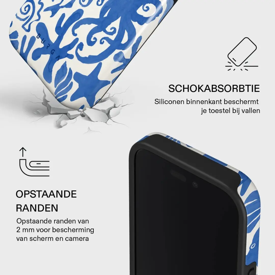 Burga Tough Backcover iPhone 16 MagSafe - Nera
