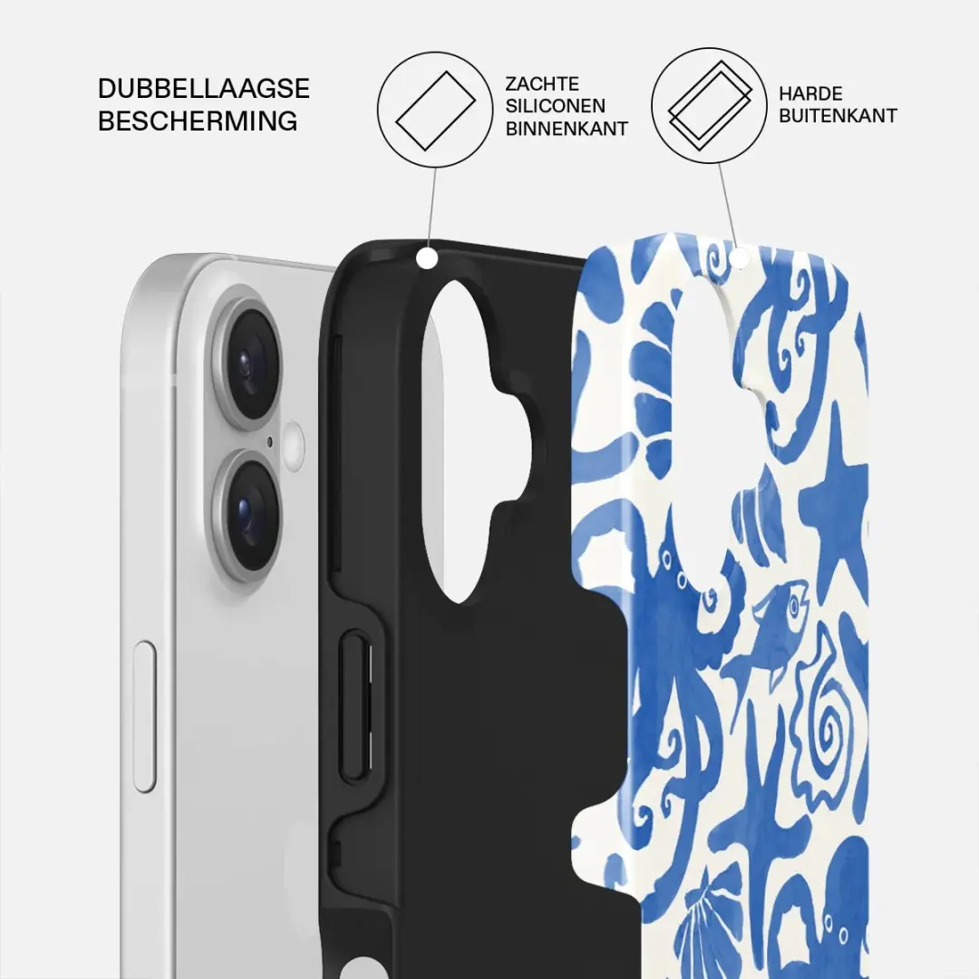 Burga Tough Backcover iPhone 16 MagSafe - Nera