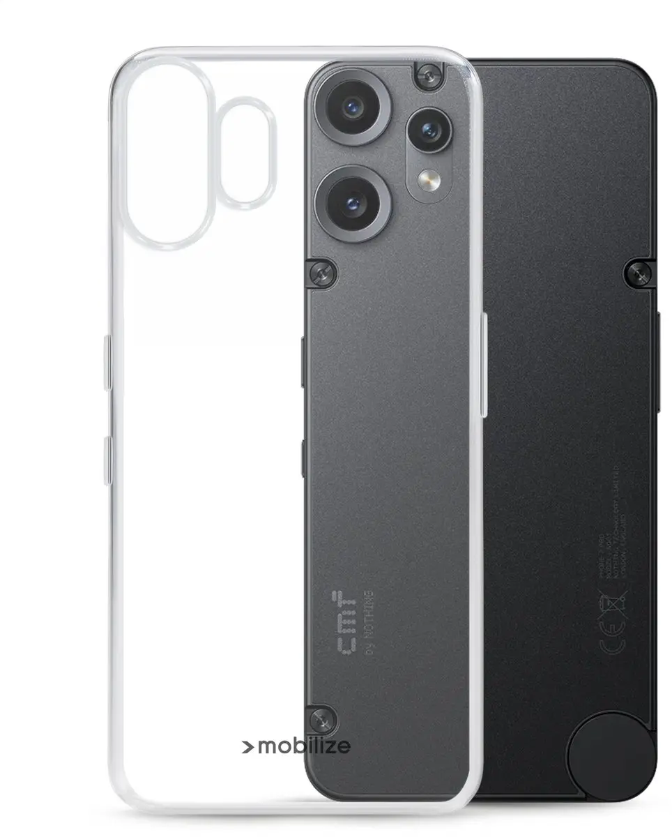 Mobilize Doorzichtig Hoesje Nothing Phone (2) Pro