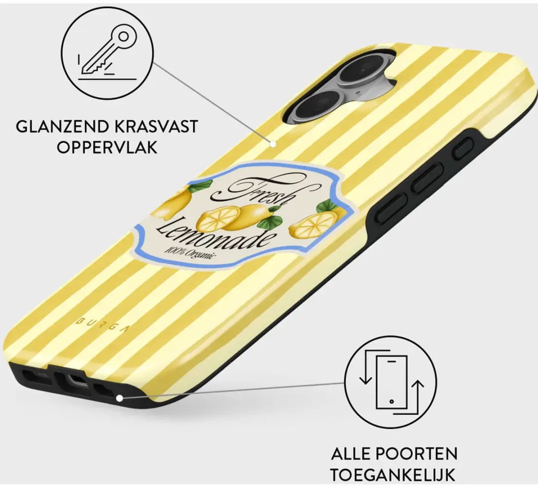 Burga Tough Case Apple iPhone 16 - Frizzante
