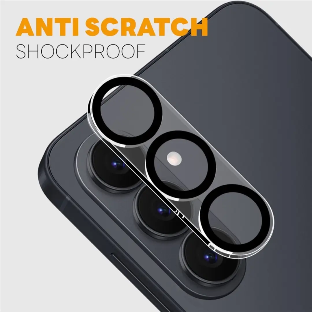 NORTHJO 9H Tempered Glass Camera Lens Protector Samsung Galaxy S26 - Zwart