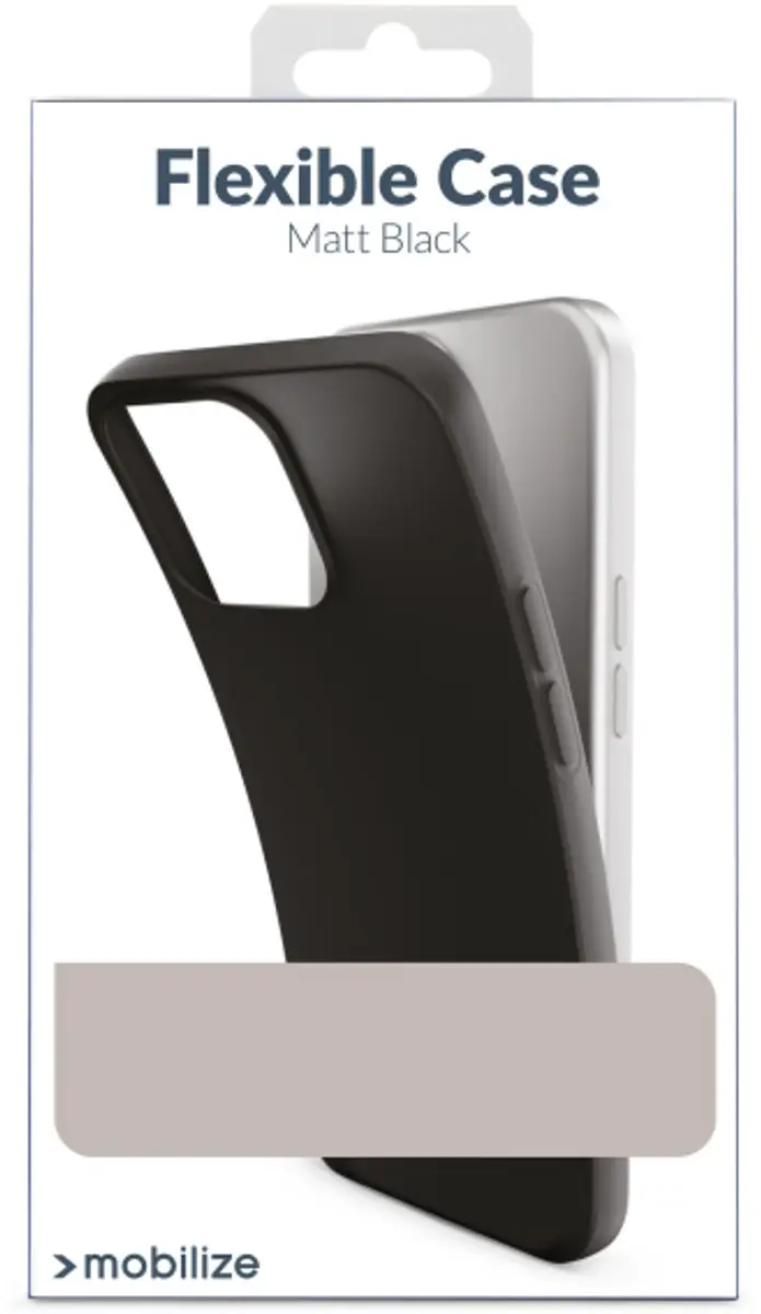 Mobilize Moto G86 Telefoonhoesje MOB-RGCMB-MOTOG865G - Zwart