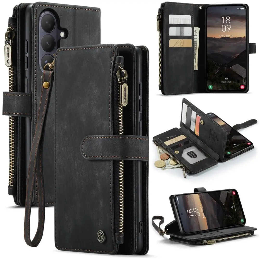 Caseme C30 Hoesje Samsung Galaxy S26 - Zwart