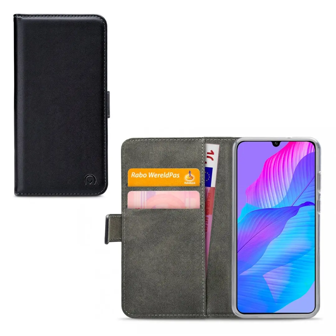 Mobilize Classic Gelly Wallet Bookcase Hoesje Huawei P Smart S - 4 Pasjes Zwart