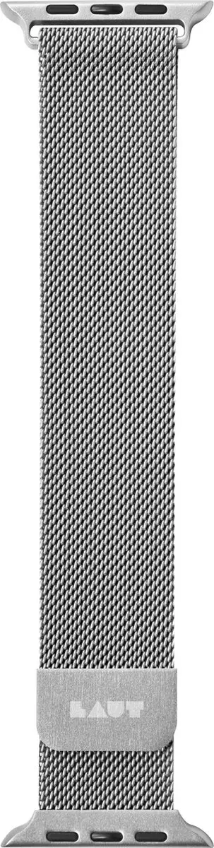 Laut Steel Loop Roestvrijstalen Bandje Apple Watch 41mm - Zilver