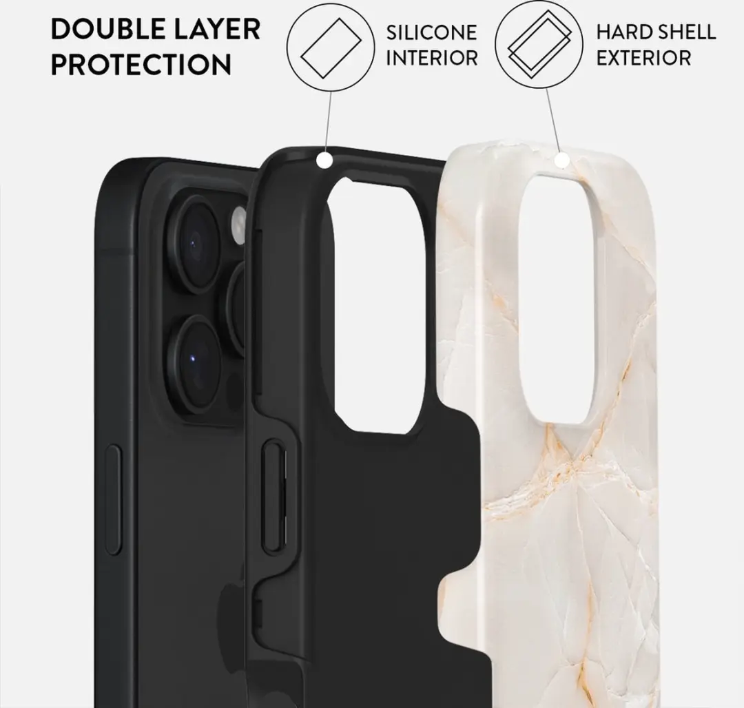 Burga Tough Case iPhone 16 Pro - Vanilla Sand