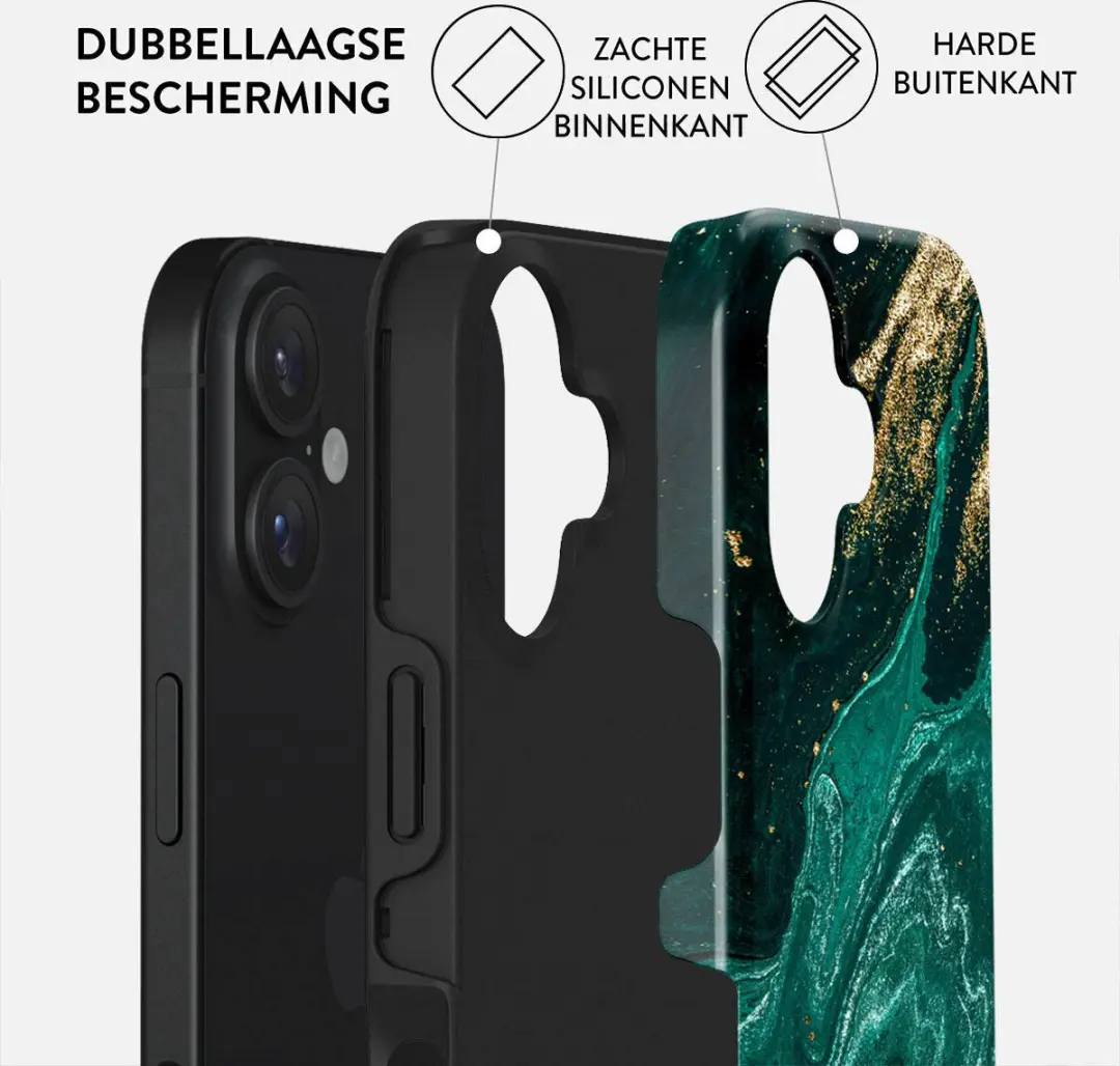 Burga Tough Case iPhone 16 - Emerald Pool - FA_04_IP16_TH