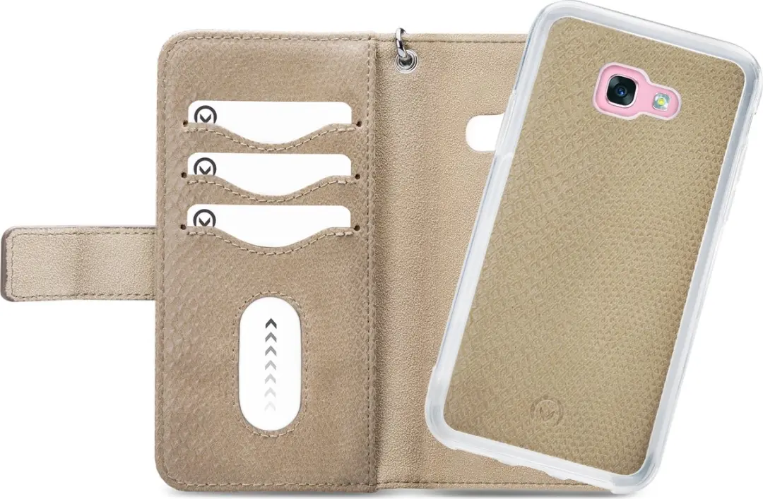 Mobilize Gelly Wallet Zipper Samsung Galaxy A3 (2017) - Bruin