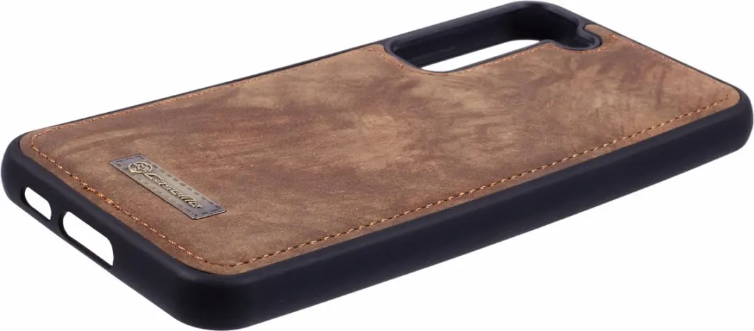 Caseme Hoesje Samsung Galaxy S23+ - 8 Pasjes - Bruin