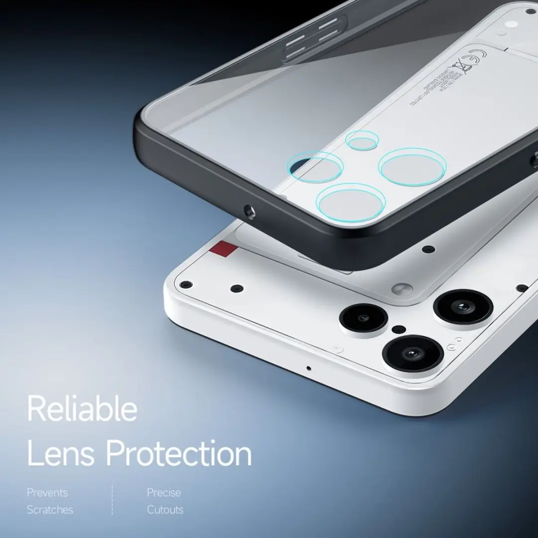 Dux Ducis Aimo Back Cover Nothing Phone (3a) Lite - Zwart