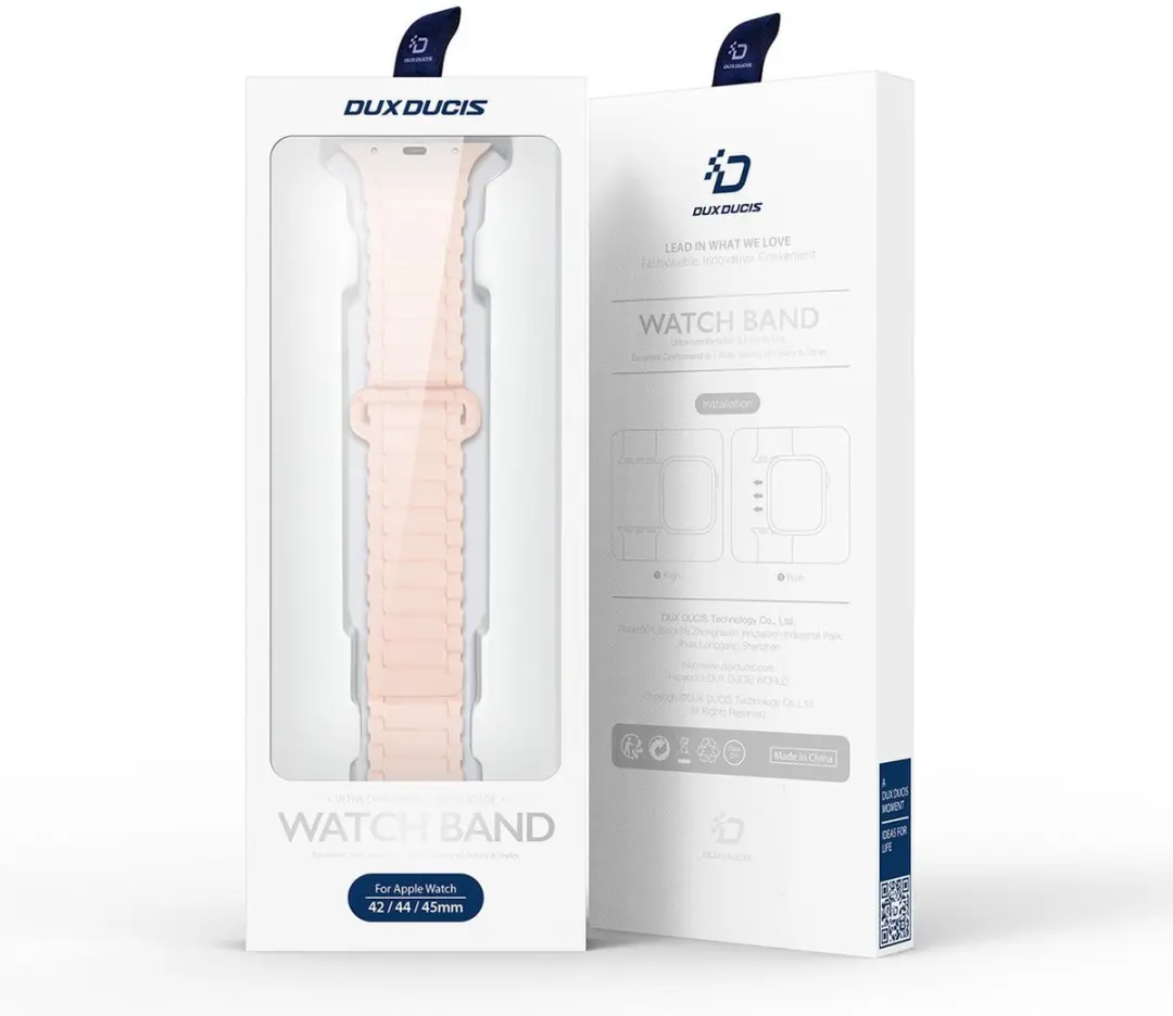 Dux Ducis Armor-band Apple Watch - Roze - 42/44/45/49mm