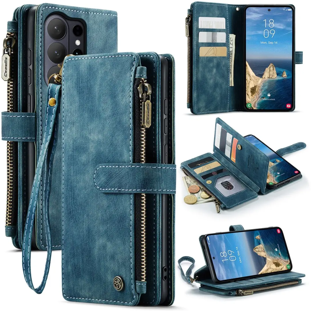 Caseme Samsung Galaxy S26 Ultra PU Hoesje Portemonnee