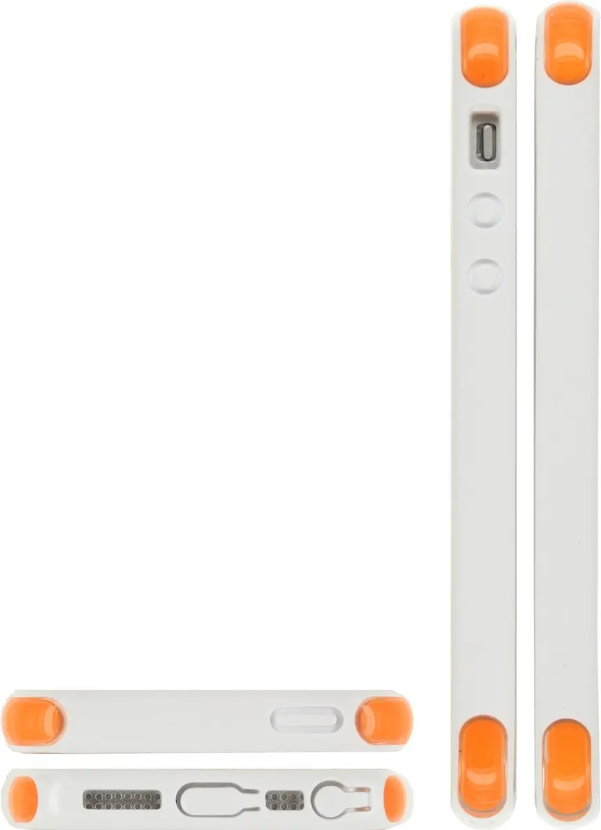 Mobilize iPhone 5/5s/SE TPU Hoesje - Wit - MOB-SPCW-IPH5SE - afbeelding 6 van 6