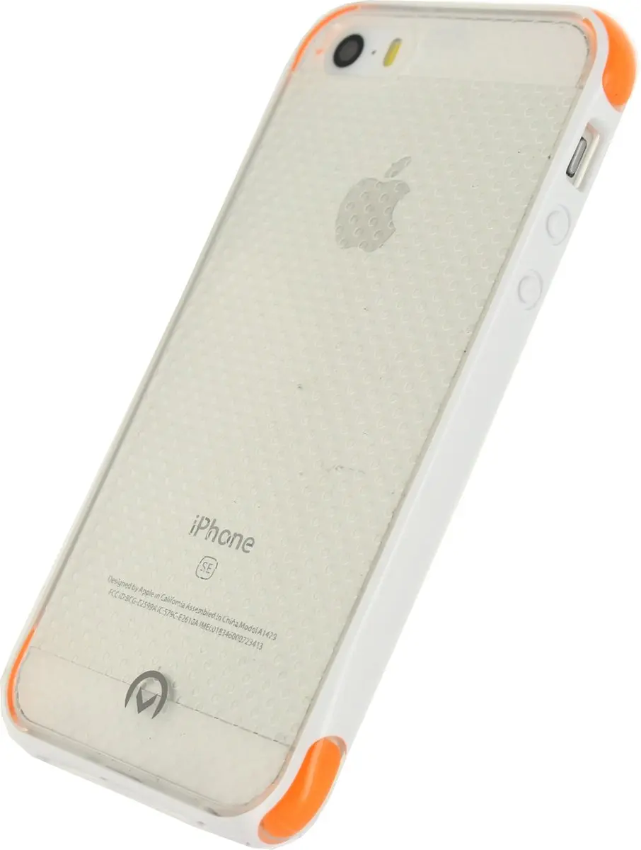 Mobilize iPhone 5/5s/SE TPU Hoesje - Wit - MOB-SPCW-IPH5SE