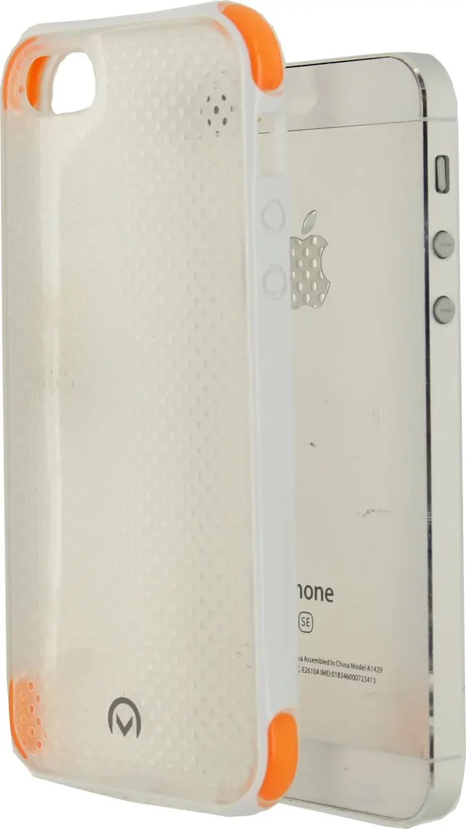 Mobilize iPhone 5/5s/SE TPU Hoesje - Wit - MOB-SPCW-IPH5SE