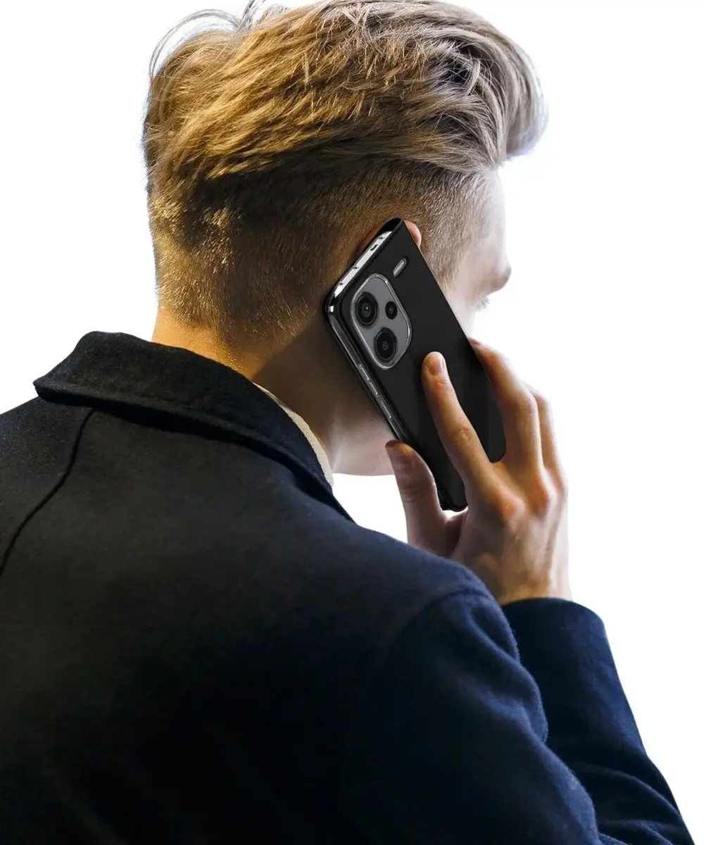 Dux Ducis Telefoonhoesje Xiaomi Redmi Note 13 Pro Plus 5G - Zwart
