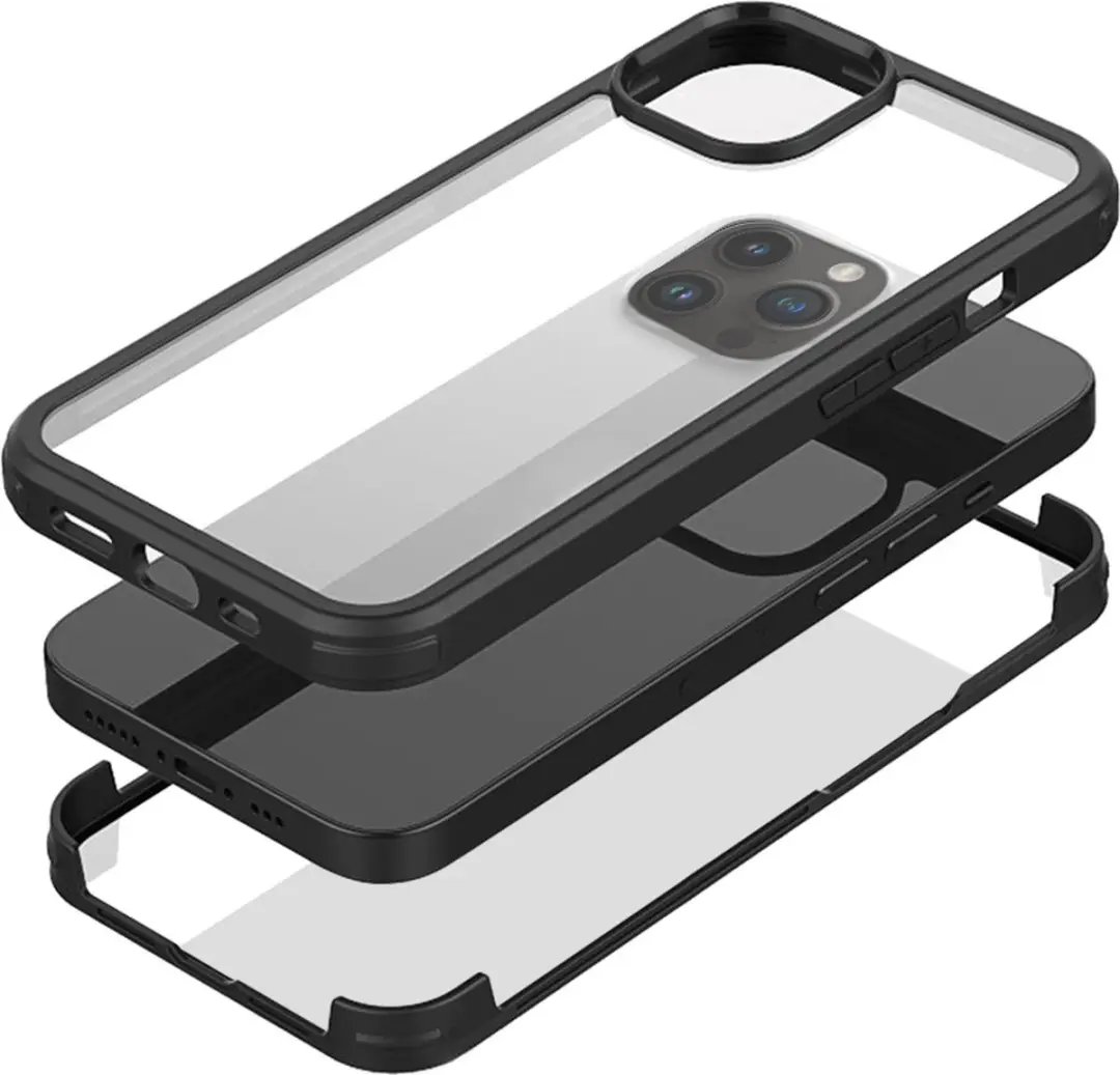Mobilize MOB-TGPCB-IPH14PROMAX iPhone 14 Pro Max Hoesje - Zwart