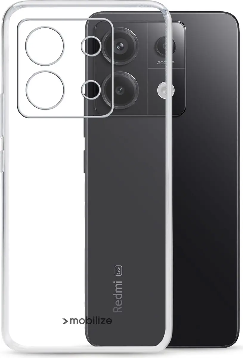 Mobilize POCO X6 Pro 5G Hoesje - Transparant