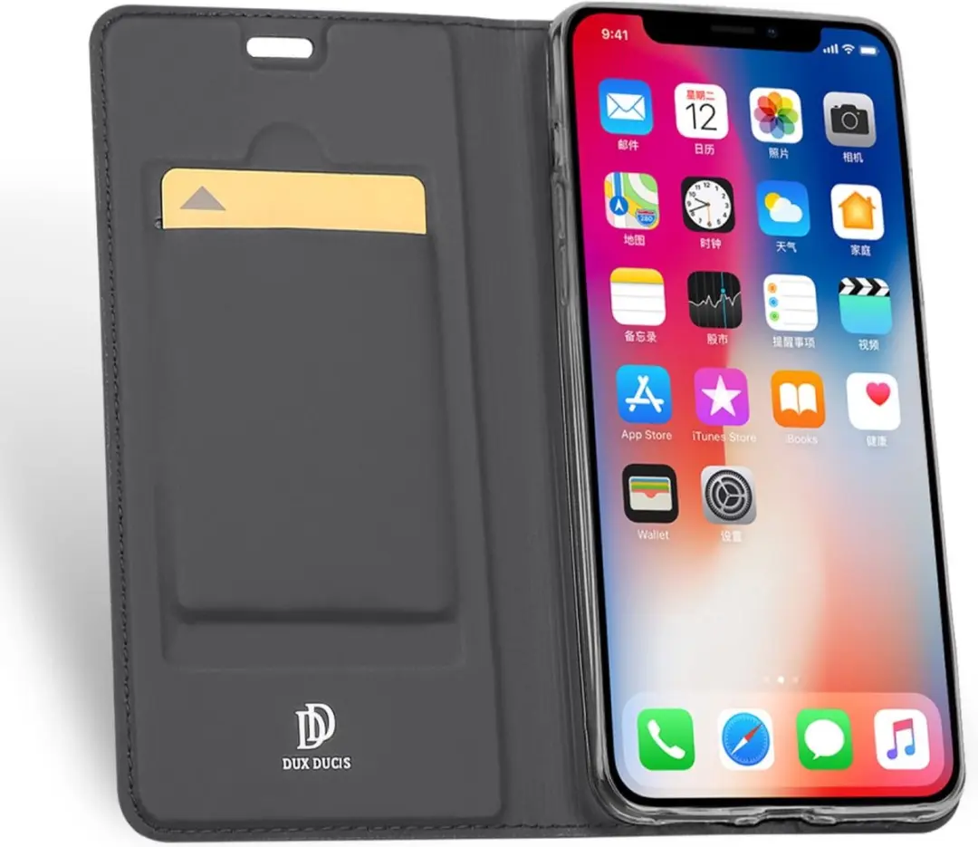 Dux Ducis iPXsM08420504 Hoesje iPhone XS Max - Zwart