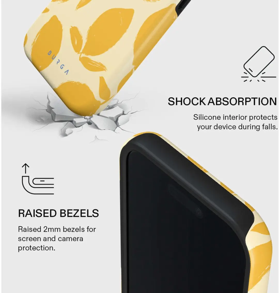 Burga Tough MagSafe Hoes iPhone 17 - Lemon Tart - afbeelding 6 van 6