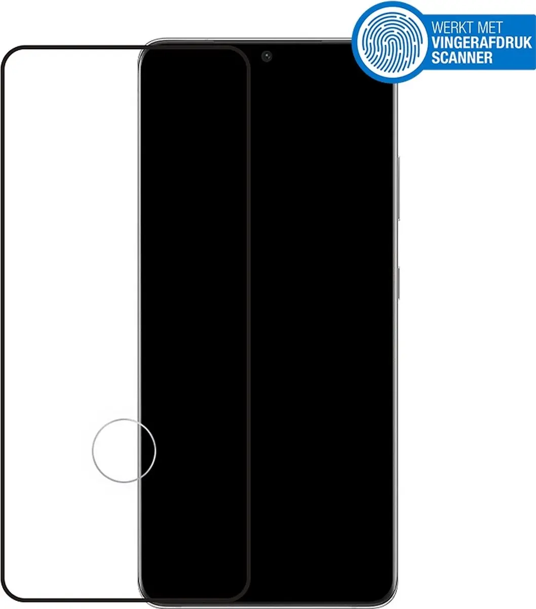 Mobilize Screenprotector Samsung Galaxy S21 Ultra - Zwart
