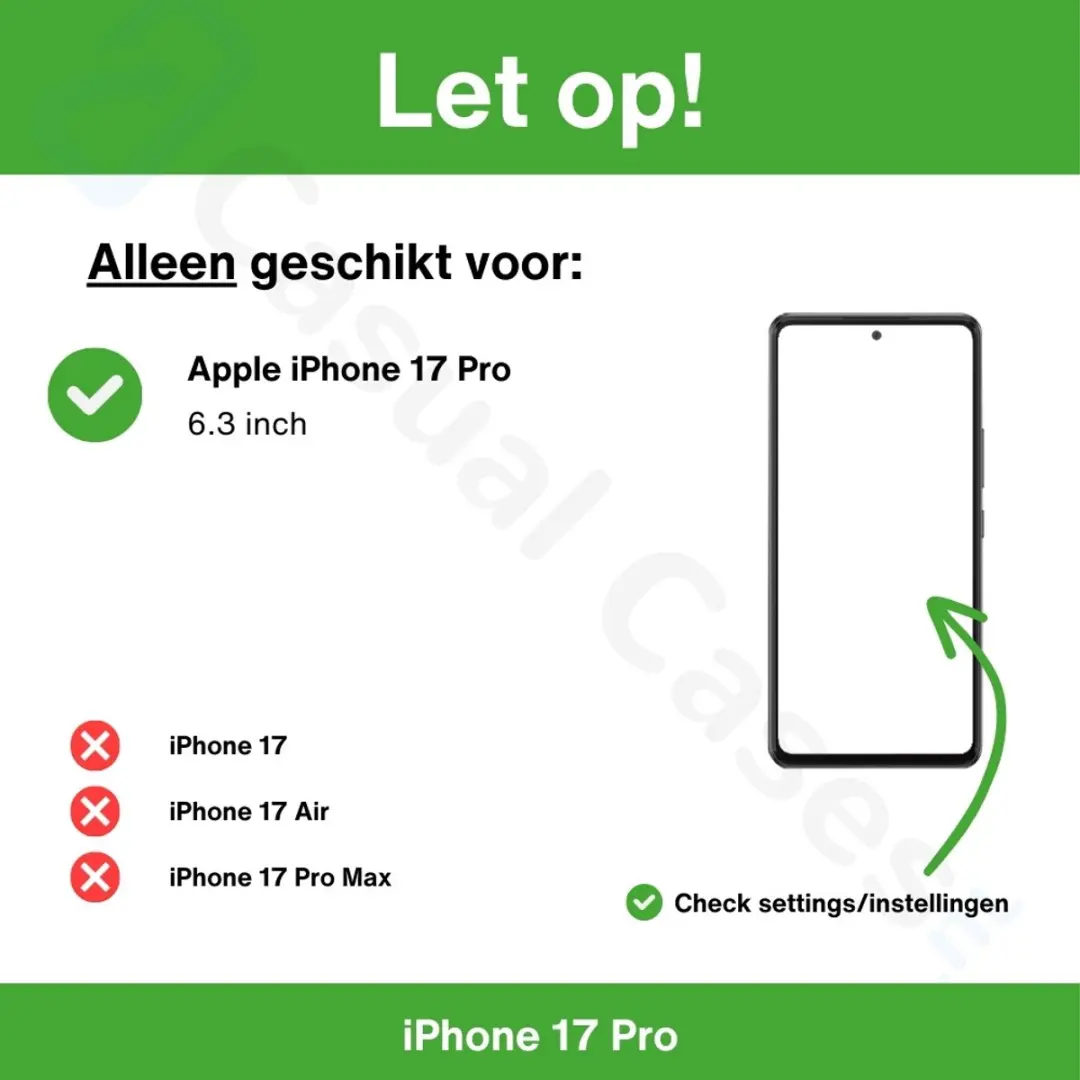 Dux Ducis iPhone 17 Pro Hoesje Rose Goud - Slim Bookcase